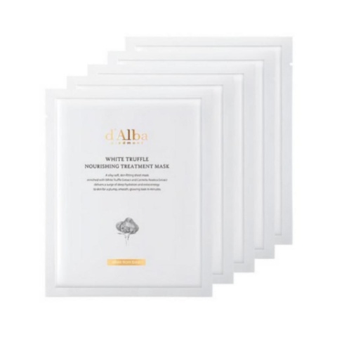 d'Alba White Truffle Nourishing Treatment Mask (125ML* 5SZT)