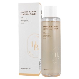 HEVEBLUE - Salmon Caring Centella Toner, 200ml - kojący tonik do twarzy