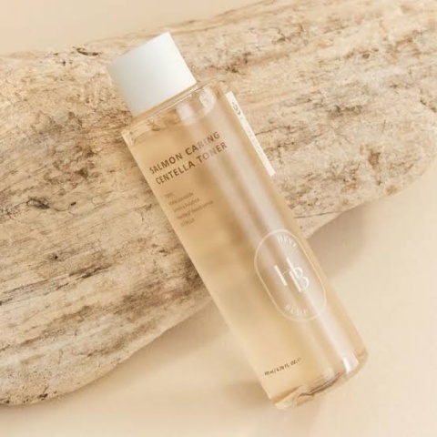 HEVEBLUE - Salmon Caring Centella Toner, 200ml - kojący tonik do twarzy