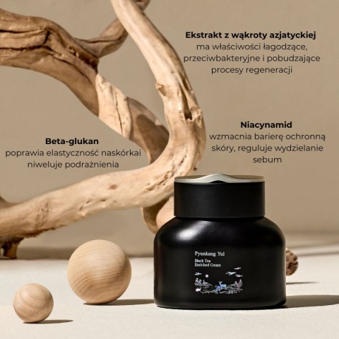 Pyunkang Yul Black Tea Enriched Cream 60ml - krem przeciwzmarszczkowy