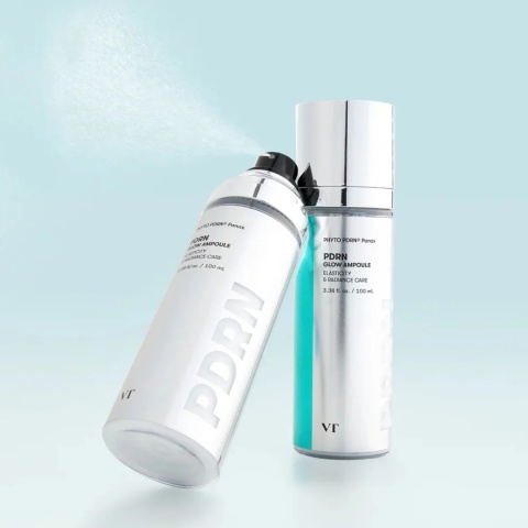 VT COSMETICS - PDRN Glow Ampoule, 100 ml - ampułka do twarzy w formie mgiełki z PDRN