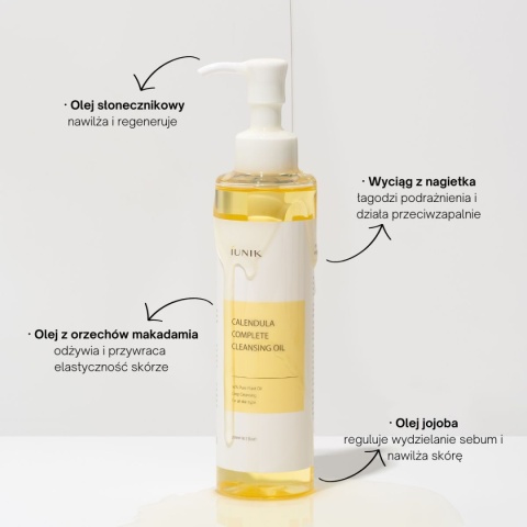 iUNIK Calendula Complete Cleansing Oil 25ml - MINI olejek