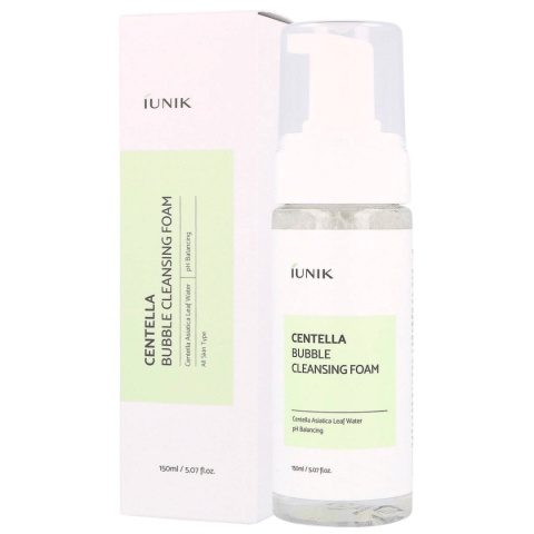 iUNIK Centella Bubble Cleansing Foam 150ml - pianka oczyszczająca